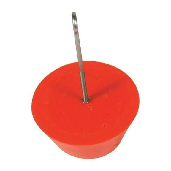 Ultratech Drain Plug,Orange,8 In 2118