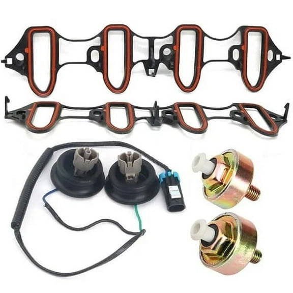 Intake Manifold Gasket with  Harness and Knock Sensor Fits Cadillac Fits Chevy Repair  Savana 1500