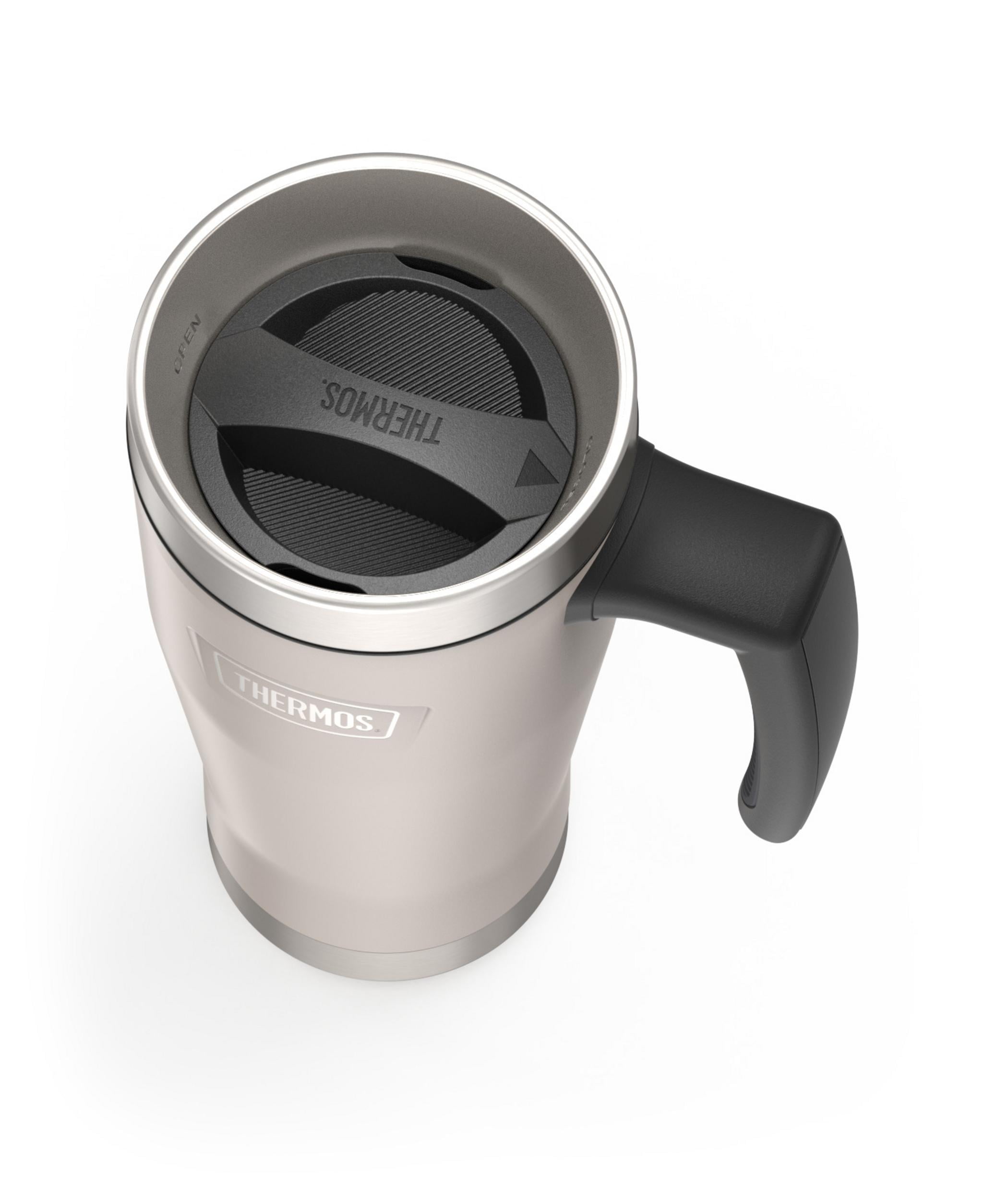 Maxam Stainless Steel Travel Mug with Tapered Bottom to Fit Most Cup  Holders 14-Ounce, 1 - Harris Teeter