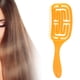 thumbnail image 3 of Cepillo para desenredar el Cabello, Peine de Masaje para Cabello Rizado y Corto, Fácil de Sostener y Almacenar, Desenredante Liviano para Hogar y Los Vieges, 3 of 7