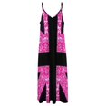 thumbnail image 6 of Pink Sparkling Union Jack Sleeveless Dress Women's Evening Dress Womans Clothing, 6 of 9