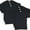 Black, variant on Hanes Men T-Shirt 6Pack Short Sleeve Tee Crewneck Midweight Essentials Authentic