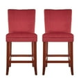 thumbnail image 3 of Parson Stools, Set of 2, Cranberry Red, 3 of 3