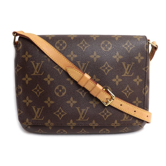 Pre-Owned LOUIS VUITTON Musette Tango Shoulder Bag Monogram M51257 Short for Women