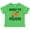 Apple Green, variant on Inktastic Kayaking Born to Paddle Kayak Boys or Girls Toddler T-Shirt