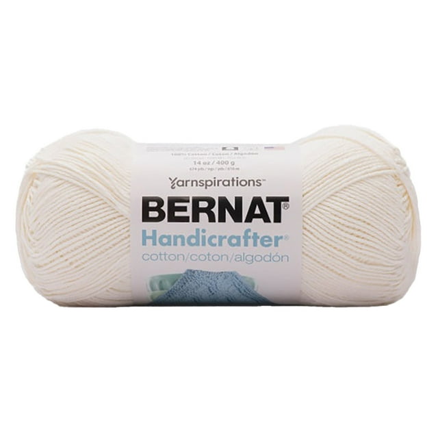 Bernat® Fil Handicrafter®, Coton #4 Moyen, 14oz/400g, 710 Yards