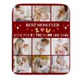 thumbnail image 5 of Custom Photo Mom Blanket - Birthday Gifts for Mom from Daughter, Son - Mother Birthday Gifts - to My Mothers Throw Blanket 30"x40", 5 of 8