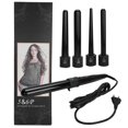 thumbnail image 1 of Rizador 5 en 1 con LED, temperatura ajustable, rizador para peinar el cabello, juego de varita, enchufe 110-240VEU, 1 of 5