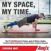AIREX Corona Premium Exercise Mat Fitness for Yoga, Physical Therapy, Rehabilitation, Balance & Stability Exercises, Pilates, Aerobics