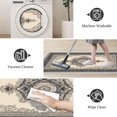 thumbnail image 5 of IsecretJoy Washable Kitchen Rugs Sets of 3, Non Slip Kitchen Mats for Floor Waterproof & Stain Resistant Runner Rug for Kitchen, Laundry Room, Hallway, 5 of 11