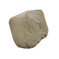 thumbnail image 1 of Golf Cart Cover Waterproof Zipper Buggy Sun Protector Golf Cart Rain Cover Khaki, 1 of 9