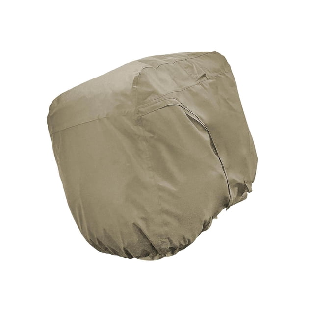 Golf Cart Cover Waterproof Zipper Buggy Sun Protector Golf Cart Rain Cover Khaki