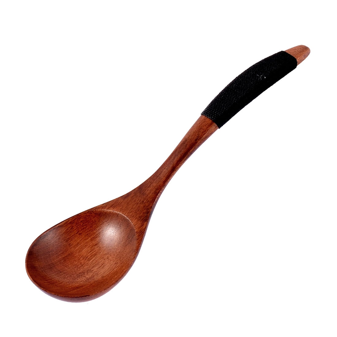 Kitchen Soup Coffee Porridge Wooden Nonslip Handle Scoop Spoon 7