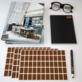 thumbnail image 3 of Royal Green Small Brown Rectangular Color Coding Sticker 25.5mm x 16mm - Rectangle Labels Colored File Stickers - Clean Remove on Any Surface (1-inch x .625 inch) 550 Pack, 3 of 6