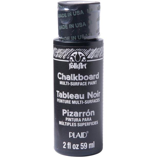 FolkArt MultiSurface Chalkboard Paint 2ozBlack