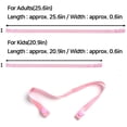 thumbnail image 3 of 4 Uds. Funda para la cara, soporte para correa para el cuello, cordón, botón a presión, cubierta para la cara, correa para prevención de pérdida, cubierta para la cara, antisuelta, 3 of 8