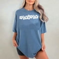 thumbnail image 4 of Comfort Colors Hibiscus Flower T-Shirt - Oversized Boho Hawaii Beach Tee for Women, Summer Vacation Shirt, 4 of 8