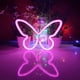 thumbnail image 5 of RELAX Llevó la Luz Neon 5V Usb/alimentado por Batería Letrero Neon Luz Nocturna de Mariposa Iluminada Luz Nocturna LED Atmósfera Pared Lámpara Neon Decoración Artística para el Hogar Habitación de los Niños Sala de Juegos Fiesta en el Bar, 5 of 8