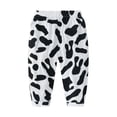 thumbnail image 6 of xaweyi Toddler Girls 2 Piece Cartoon Cow Outfit Set, Long Sleeve Print Top Cow Spotted Pants Soft Baby Clothing Set Size 6-9 Months, 6 of 9