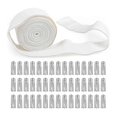 thumbnail image 1 of 10 Meters Pleater Tape For Curtains With 30 Pcs 4 Prongs Hooks, 1 of 5