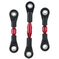 thumbnail image 2 of 6 piezas de enlace de extremo de barra de dirección de metal para TT-01 TT01 1/10 RC Car Upgrade Accessories, rojo, 2 of 5