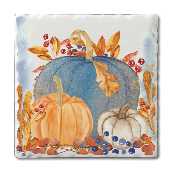 Thirstystone Denim Harvest 4-Pack Tumbled Tile Coaster