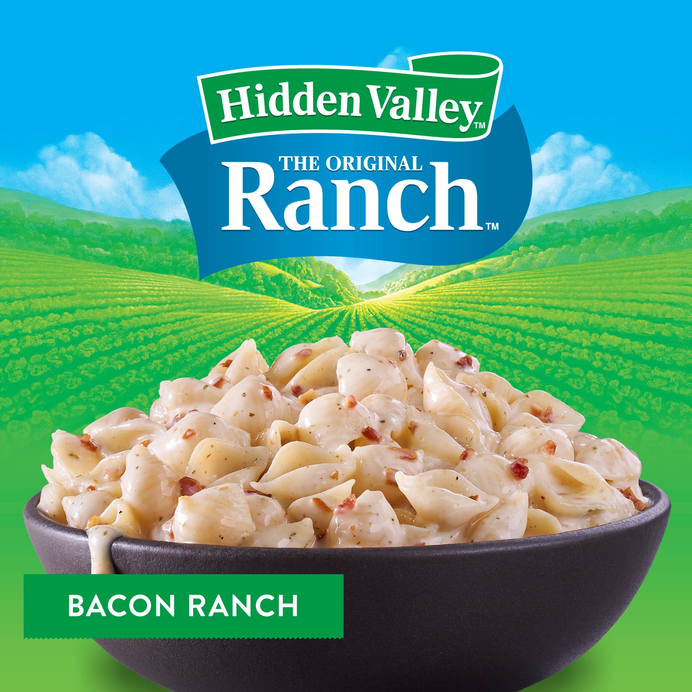(4 pack) Stouffer's Supreme Hidden Valley, Bacon Ranch Shells and Cheese, Stovetop Mac and Cheese (Box) 12 oz