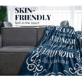 thumbnail image 3 of LHSHID Inspirational Blankets for Women Men Get Well Soon Gift for Friends Recovering from Surgery Chemotherapy Cancer Flannel Throw Blanket You are Braver Than You Think 40"x50", 3 of 7