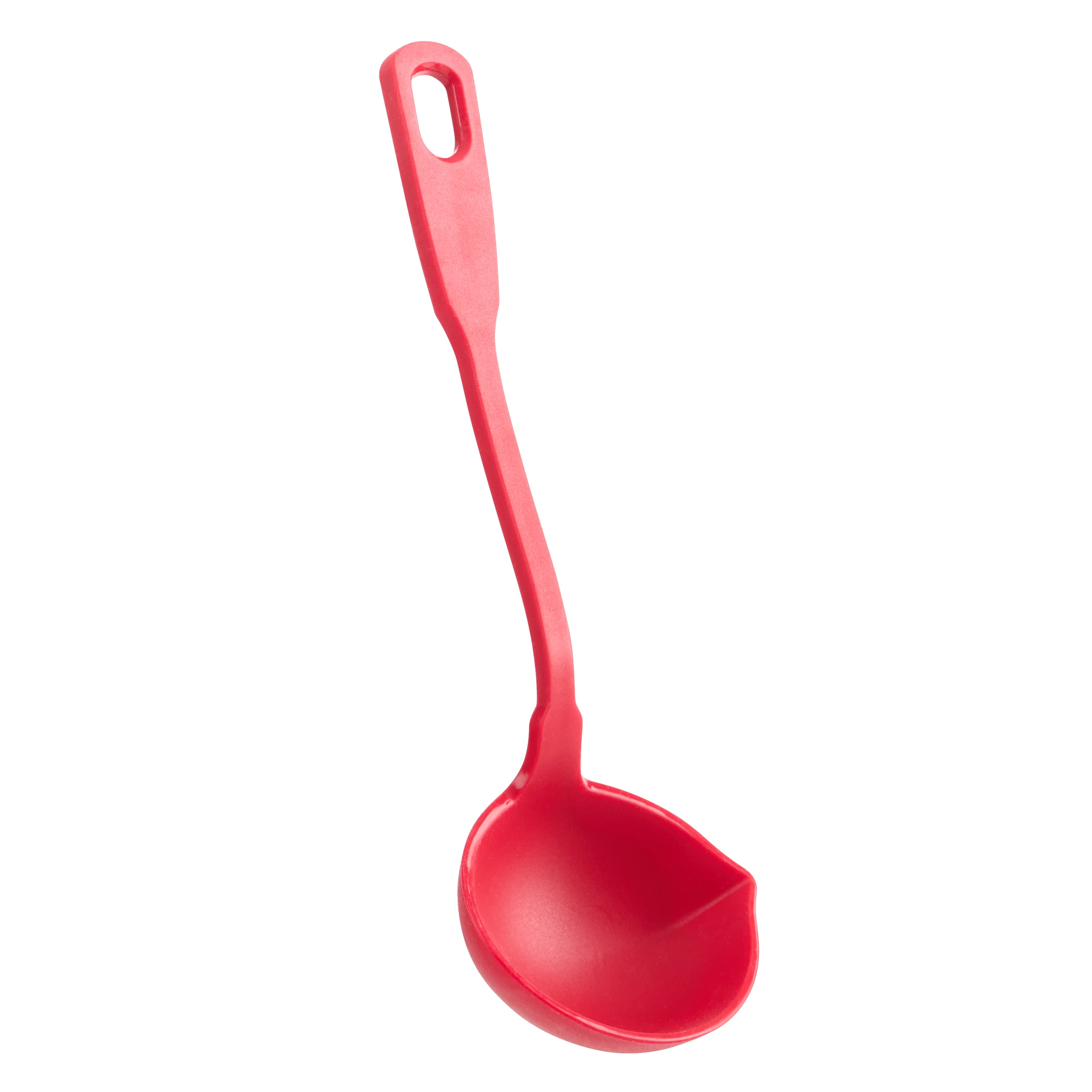 Mainstays MS Silicone Ladle, Red 