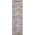 thumbnail image 3 of Nourison Vintage Kashan Persian Grey/Multi 2'4" x 8' Area Rug, (2x8), 3 of 8