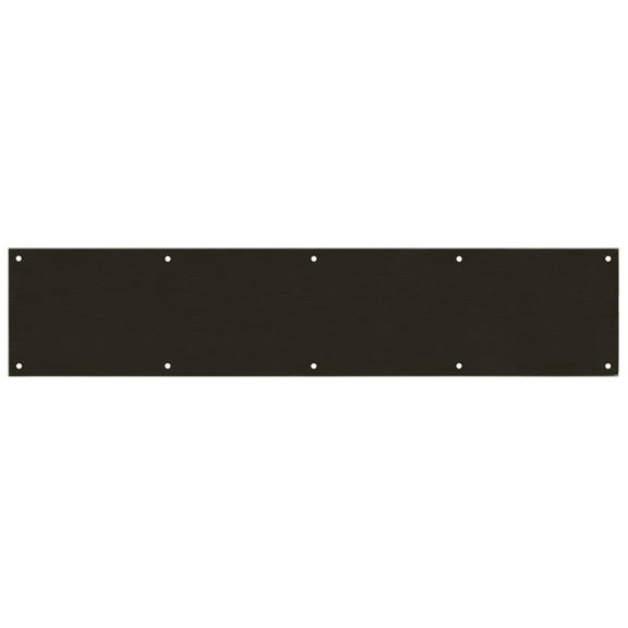 Designers Impressions Oil Rubbed Bronze 6" x 30" Kick Plate: 609377