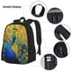 thumbnail image 3 of Easygdp Peacocks Mochila para Niños y Niñas con Set de Caja de Almuerzo y Estuche para Lápices 3 en 1, Mochila Escolar Estampada para Adolescentes, 3 of 7