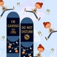 thumbnail image 3 of Funny Novelty Socks for Men Women Teenage Birthday Valentine Christmas Gifts-Do Not Disturb Gaming Socks for Men Boy, 3 of 7