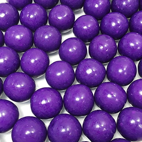 Large 1' Purple Gumballs - 2 Pound Bag - Candy Envy Chewing Gum