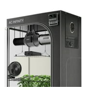 AC Infinity Advance Grow System 3x3, 3-Plant Kit, WiFi-Integrated Grow Tent Kit, Intelligent Climate Controls to Automate Ventilation Circulation, Schedule Full Spectrum LED Grow Light