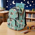 thumbnail image 3 of Yspwyqan Backpack Set for Kids, Western Horse Floral Backpack Set Kids Girls 4 Piece, 600D Polyester Lightweight Large Capacity Laptop Bags for High School, 3 of 7