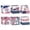 B, variant on QLUEWX 6PCS Patriotic Treat Boxes, Goodie Candy Paper Boxes 4th of July Decorations, USA Flag Red White Blue Gifts Wrapping Party Supplies, Patriotic Decor for Home Indoor Party Favors