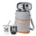 thumbnail image 1 of Set de bolsas aislantes para enfriadores de vino AW BRIDAL con vasos, 1 of 9