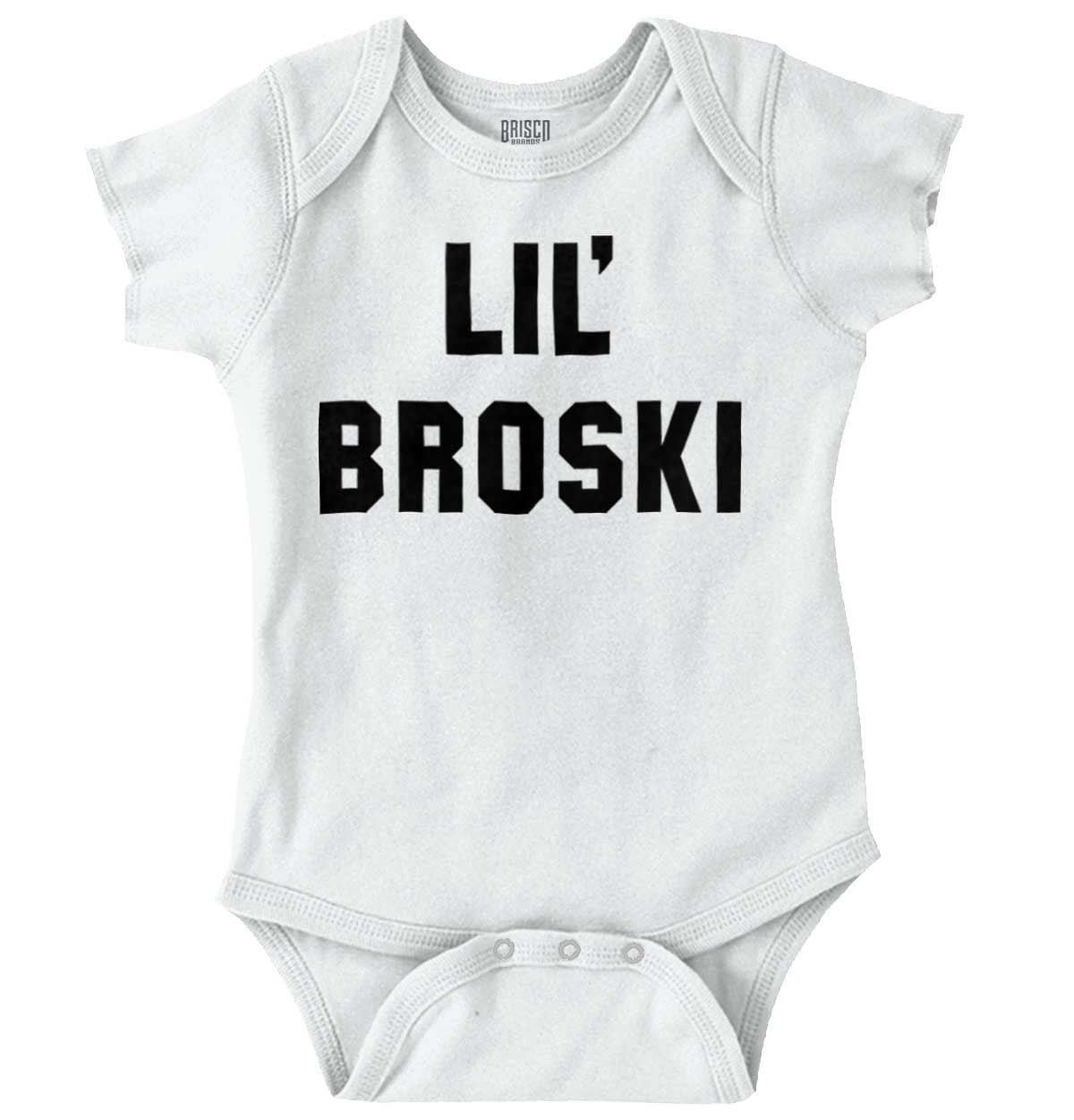 Brother Newborn Infant Bodysuits For Boys Broski Younger Little ...
