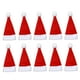 thumbnail image 1 of KAKOWELY 36 piezas de mini gorros de Papá Noel navideños, tapas para botellas, tazas, cortadores de piruletas y tenedores., 1 of 5