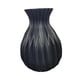 thumbnail image 5 of Jarrón de flores moderno Jarrón irrompible Arreglo floral decorativo minimalista para Negro, 5 of 9
