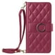 thumbnail image 2 of Funda tipo billetera GANGXUN para Xiaomi Redmi Note 13 Pro 4G – Tapa abatible con correa para mujer, 2 of 5