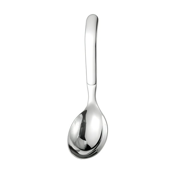 Pisexur Batería de cocina Cuchara de sopa de acero inoxidable 316, cuchara de comedor para el hogar, cuchara de arroz, cuchara espesa. para la cocina del hogar