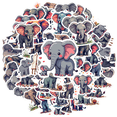 thumbnail image 2 of cartoon Elephant Theme Stickers, Waterproof Elephant Theme Sticker for Water Bottle Laptop Phone Cases Planner Skateboard Luggage Helmet Party Favor Decor, Ideal for Adults Teens Teacher Rewards, 2 of 9