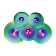 thumbnail image 1 of Milaget 5Pcs Low Volume Cymbals Set Sturdy Quiet Cymbals Practice for Rehearsal Room Colorful, 1 of 9