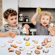 Joyfy 12 Pcs Farm Animal Magnets for Fridge 2.5 Large Size Cute Refrigerator Magnet for Kids & Toddler, Funny Magnetic Toys Party Favor Birthday Children Gifts