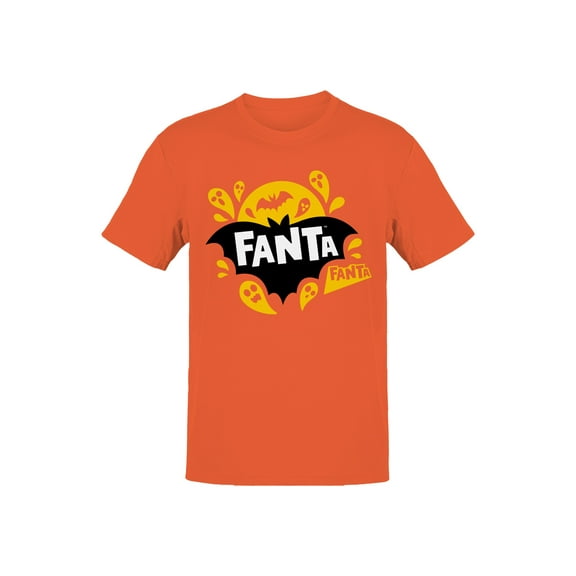 Officially Licensed Fanta Halloween Spooky Design Men's T-shirt
