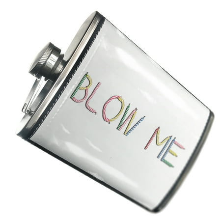 

NEONBLOND Flask Blow Me Birthday Party Candles
