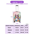 thumbnail image 5 of Happy Easter Shetland Sheepdog with Bunny Ear Headband and Flowers Travel Luggage Cover Sheltie Dog Lover Gifts Suitcase Dust Protective Decor - 13001, 5 of 5