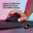 thumbnail image 4 of Ratón inalámbrico para juegos HyperX Pulsefire Haste 2 Mini White, 4 of 6